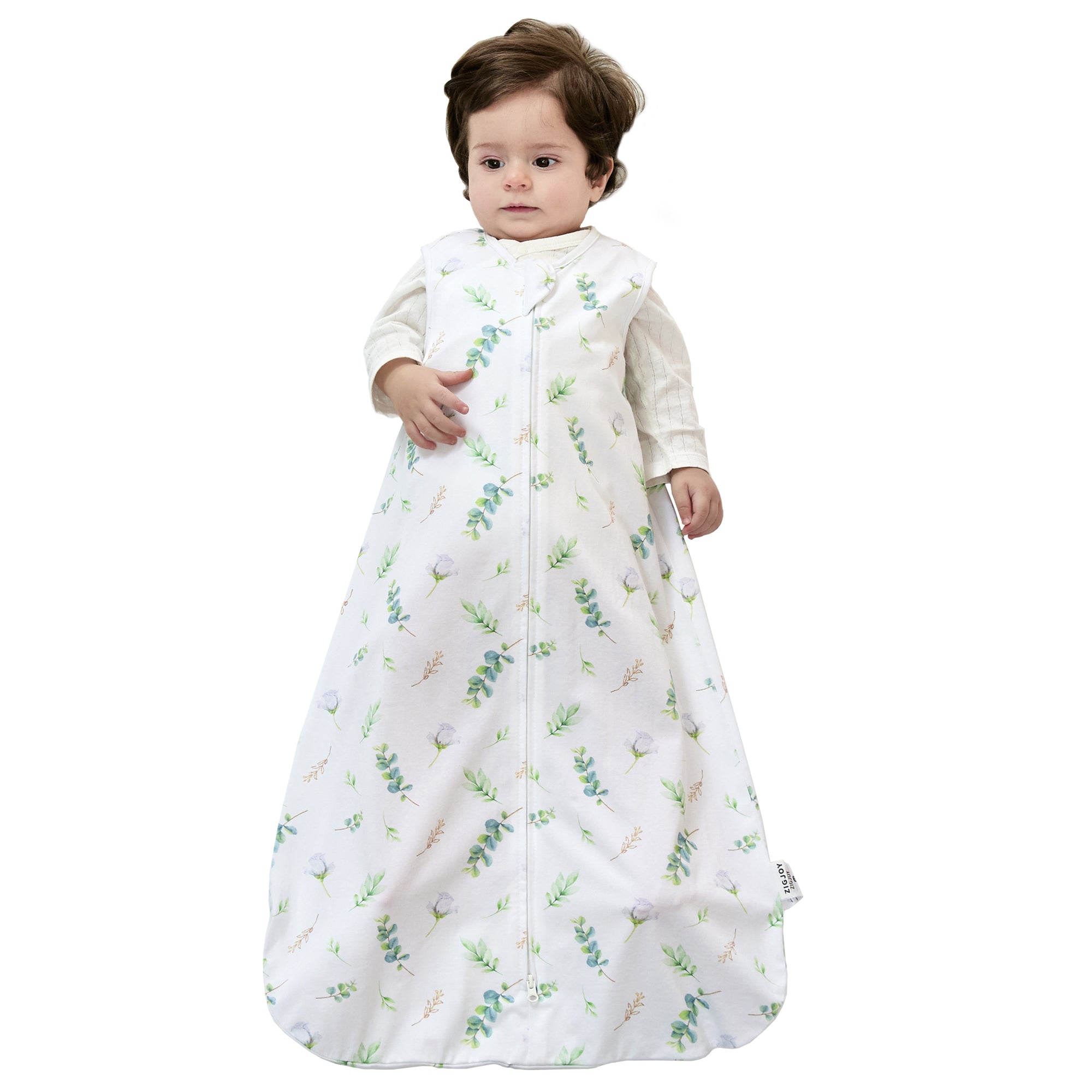 Zen Sleep Sack Baby Sleeping Bag With Legs, Unisex 100% Cotton