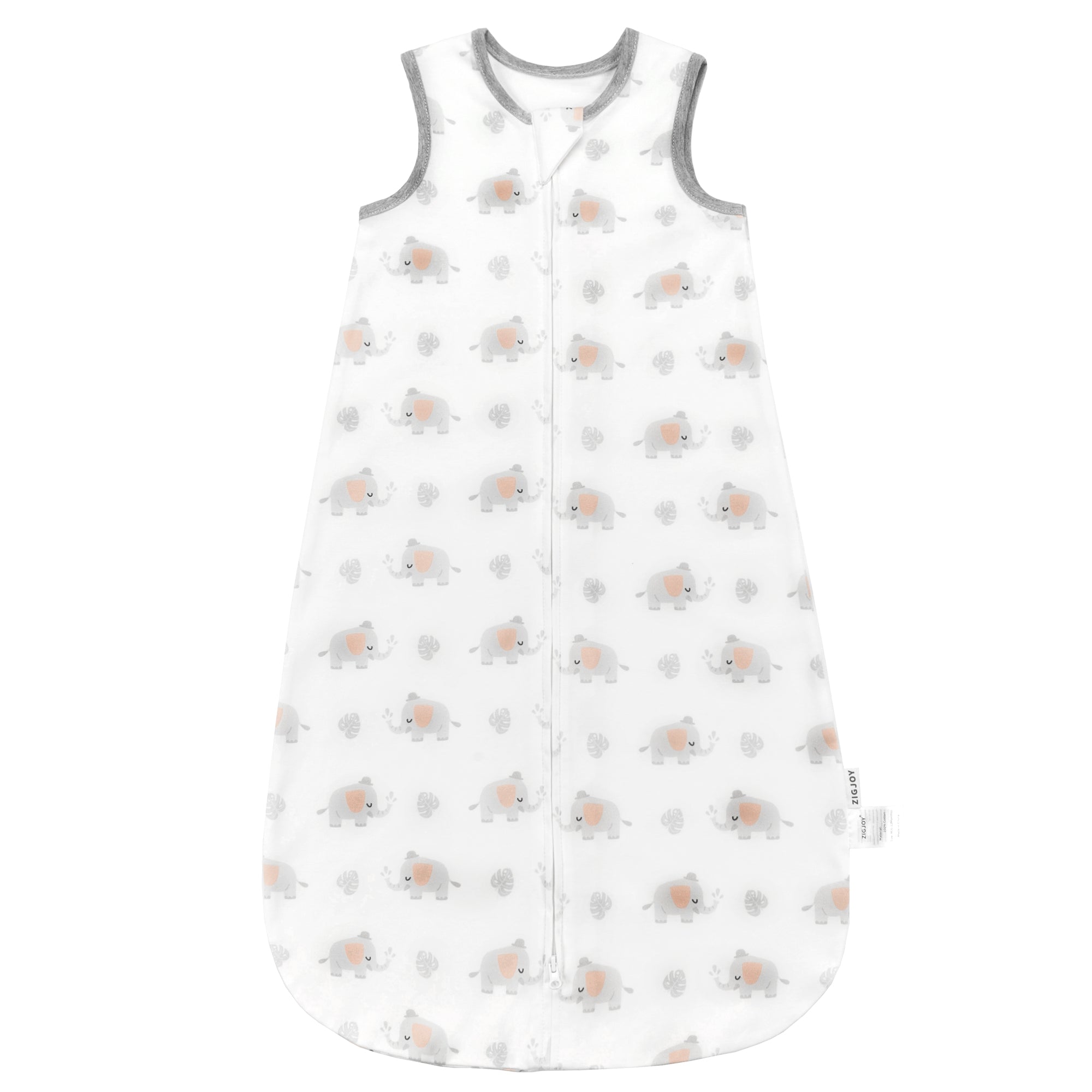 0.5 TOG 100% Cotton Zipper Baby Wearable Blanket | ZIGJOY