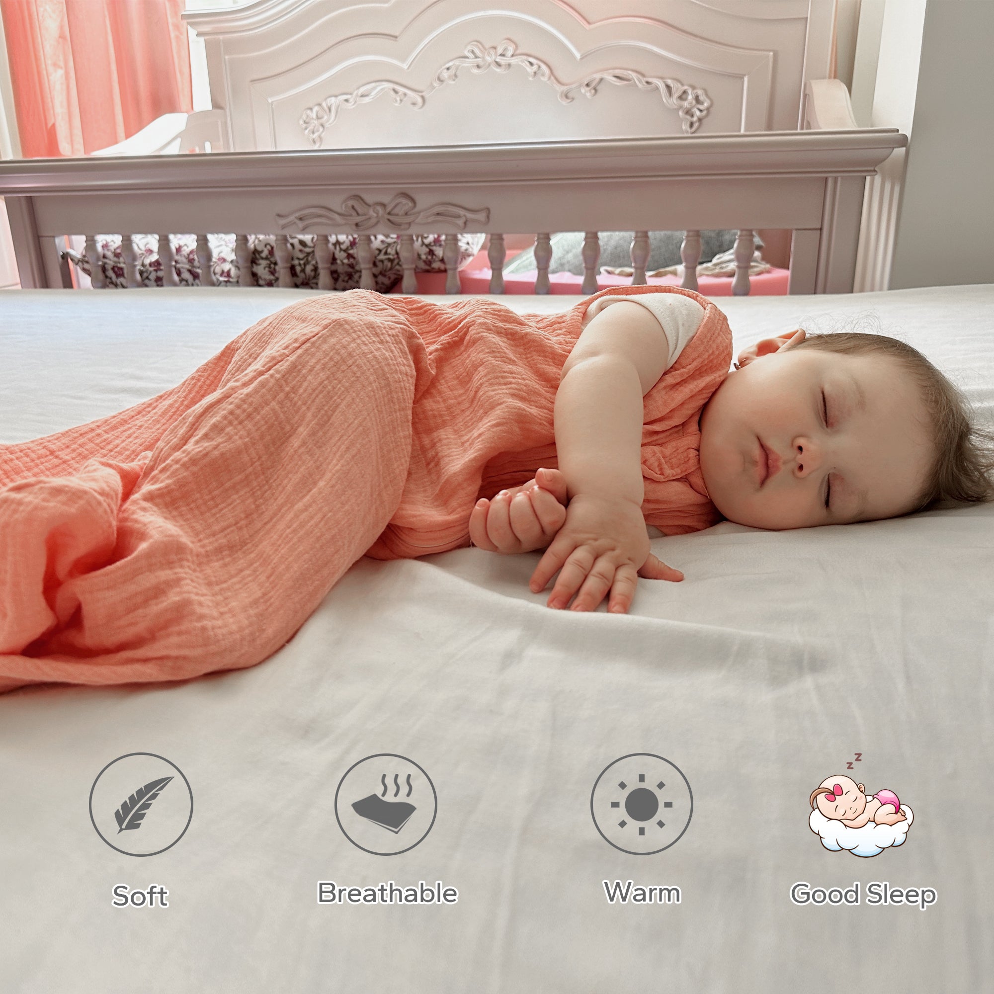 Muslin wearable blanket outlet