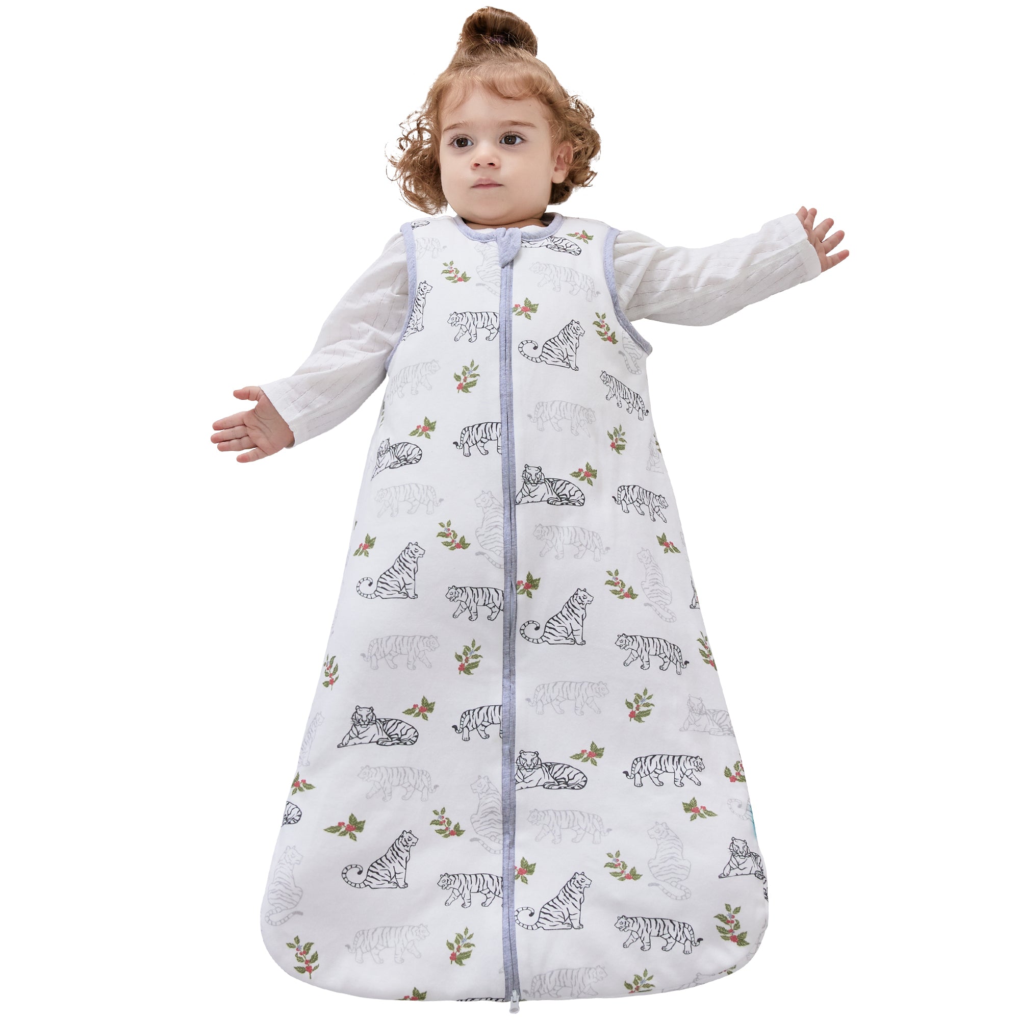 Cotton Tog Sleeveless Sleeping Bag,for Newborn Boy Girl