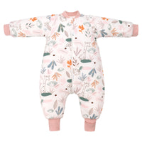 2.5 Tog Removable Sleeves Toddler Sleep Sack with Feet 1-3 Years