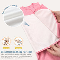0.5 Tog 100% Cotton Baby Swaddle for Newborns 0-12 Months