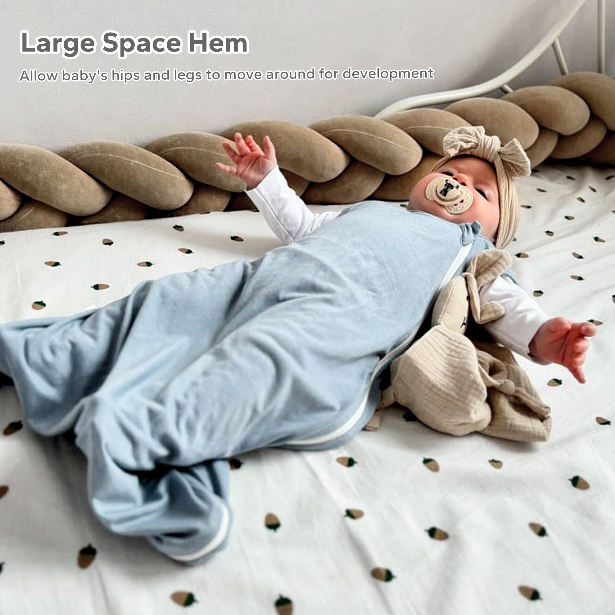 Stretchy sleep sack best sale
