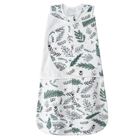 1.0 TOG 100% Cotton Solid Color Baby Swaddle Blanket Newborns 3 Ways Sleeping Sack