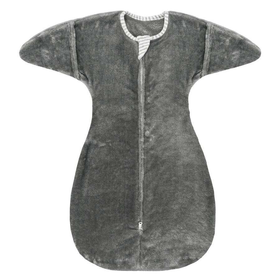 1.5 Tog Fleece Winter Transition Swaddle Sleep Sack For 3-12 Months