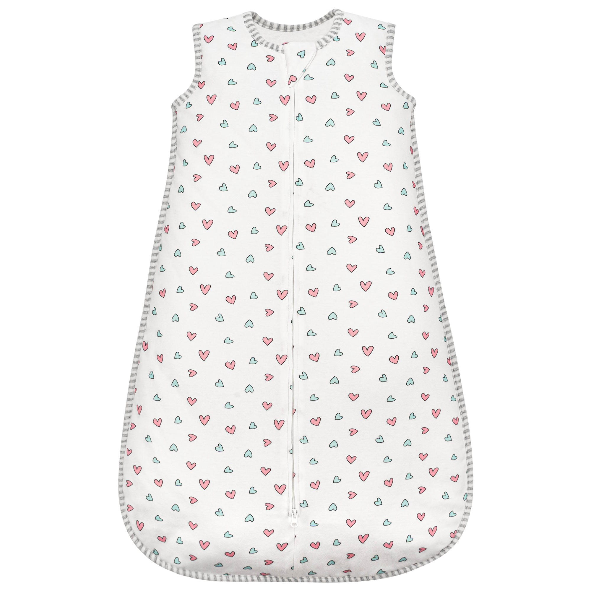 2.5 Tog Winter Sleeveless Sleeping Bag 100% Cotton 0-24 Months