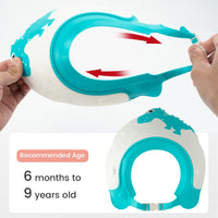 Baby Shower Cap Adjustable Silicone Bath Hat for Kids