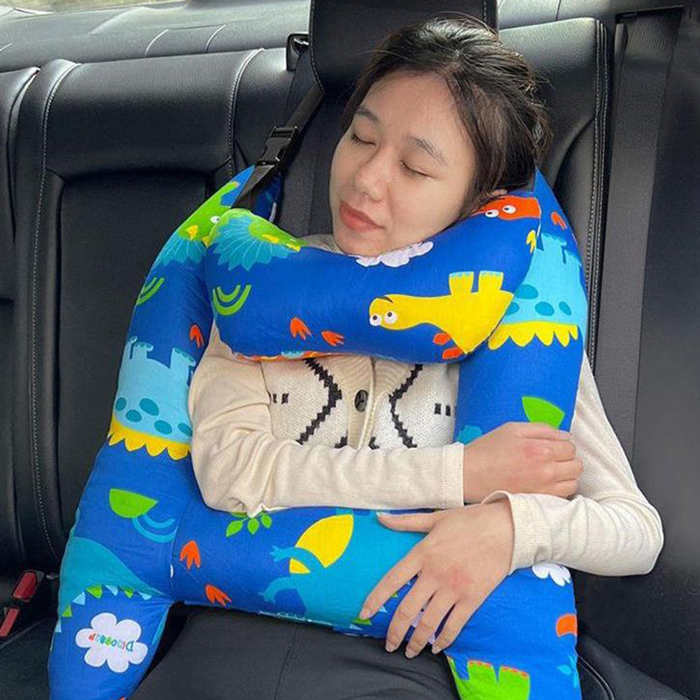Adjustable Car Seat Headrest Pillow For Travel Sleeping Safety Rest Neck  Support Pillow For Kids Adults U-shaped Neck Pillow