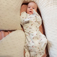 1.0 Tog Shark-Fin Transition Swaddle 100% Cotton Fiber
