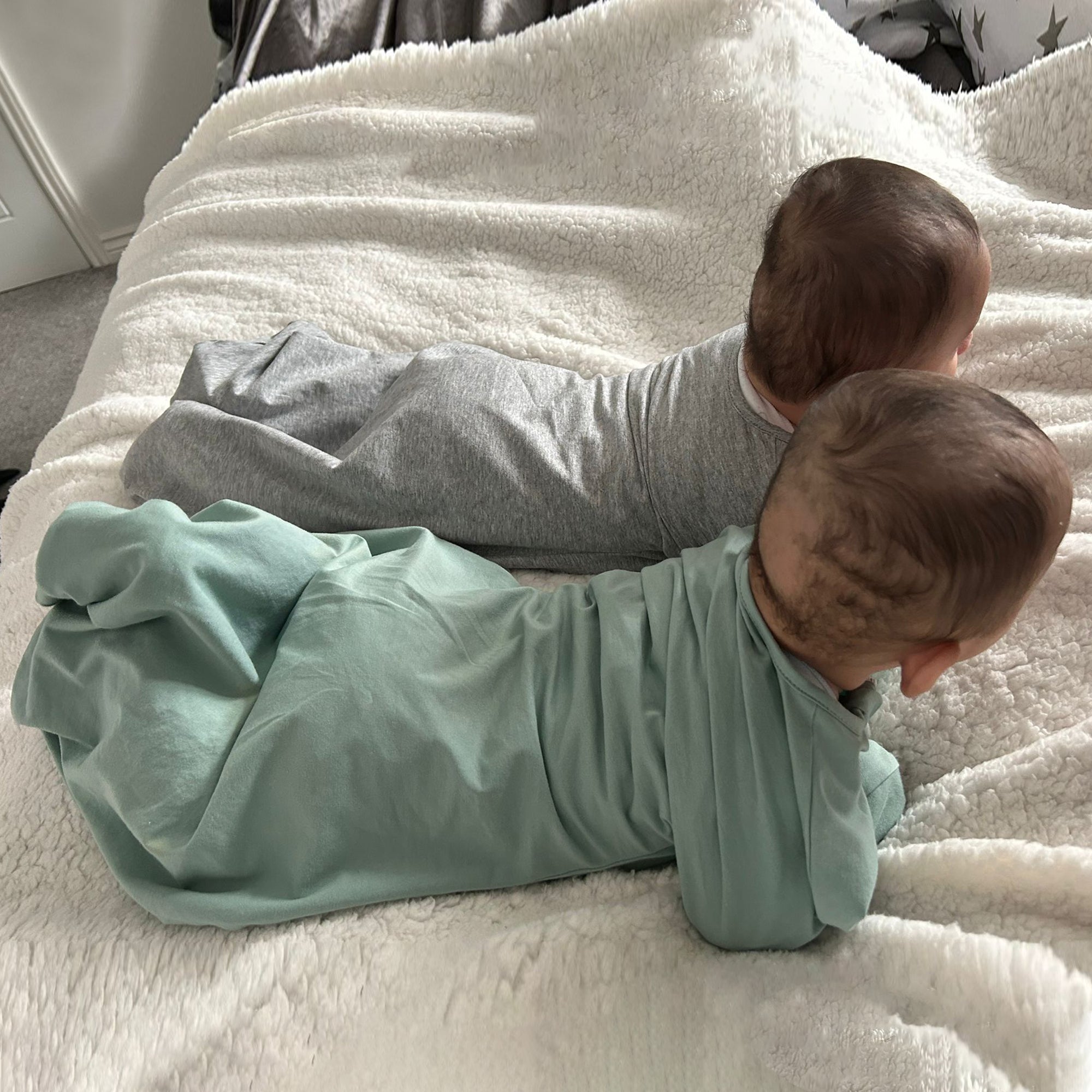 1.0 Tog Shark-Fin Transition Swaddle 100% Cotton Fiber