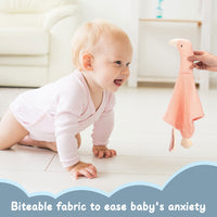 Soft 100% Muslin Cotton Security Blanket for Babies Gifts for Boys and Girls