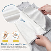 1.0 TOG 100% Cotton 2 Pack Baby Swaddle for Newborns 0-12 Months