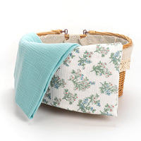 Muslin Swaddle Blankets Baby, 100% Cotton Muslin Baby Blanket for Newborn Boys Girls