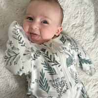 1.0 Tog 2 Pack 95% Cotton Shark-Fin Transition Swaddle 3-12 Months