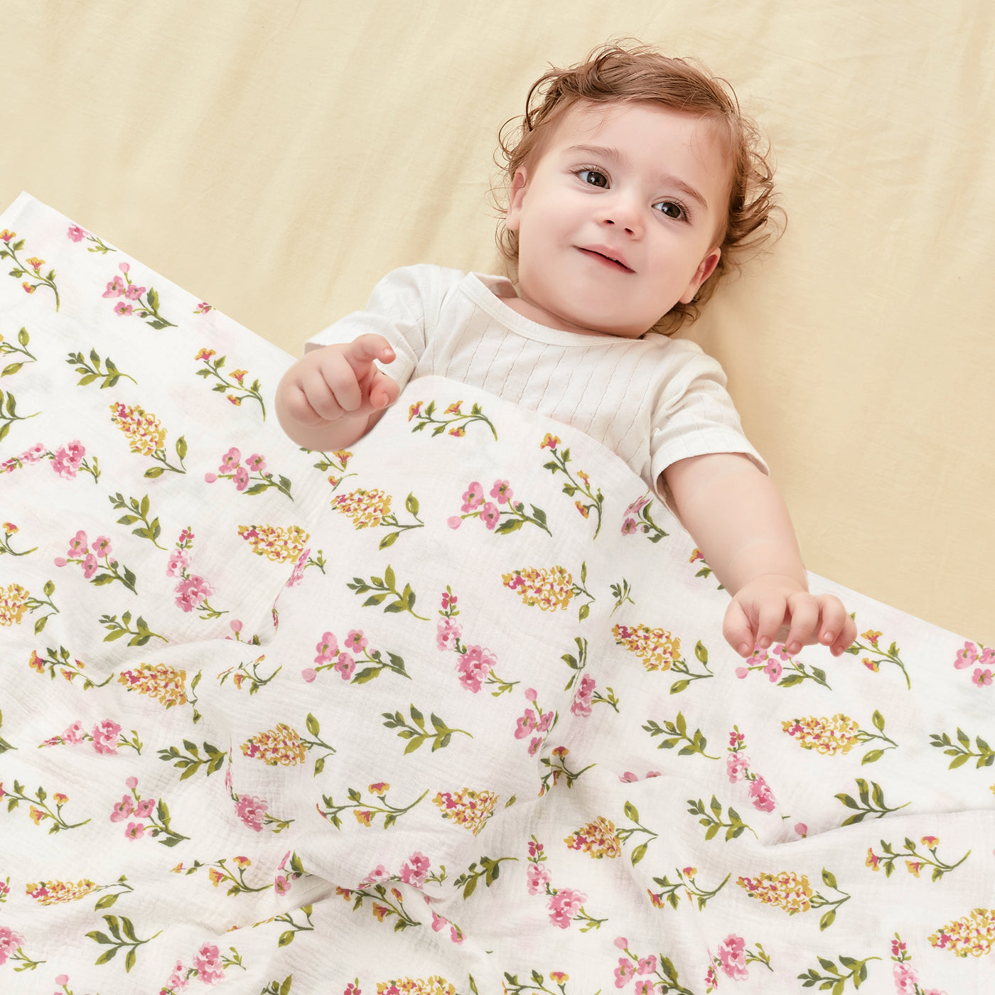 Muslin Swaddle Blankets Baby, 100% Cotton Muslin Baby Blanket for Newborn Boys Girls