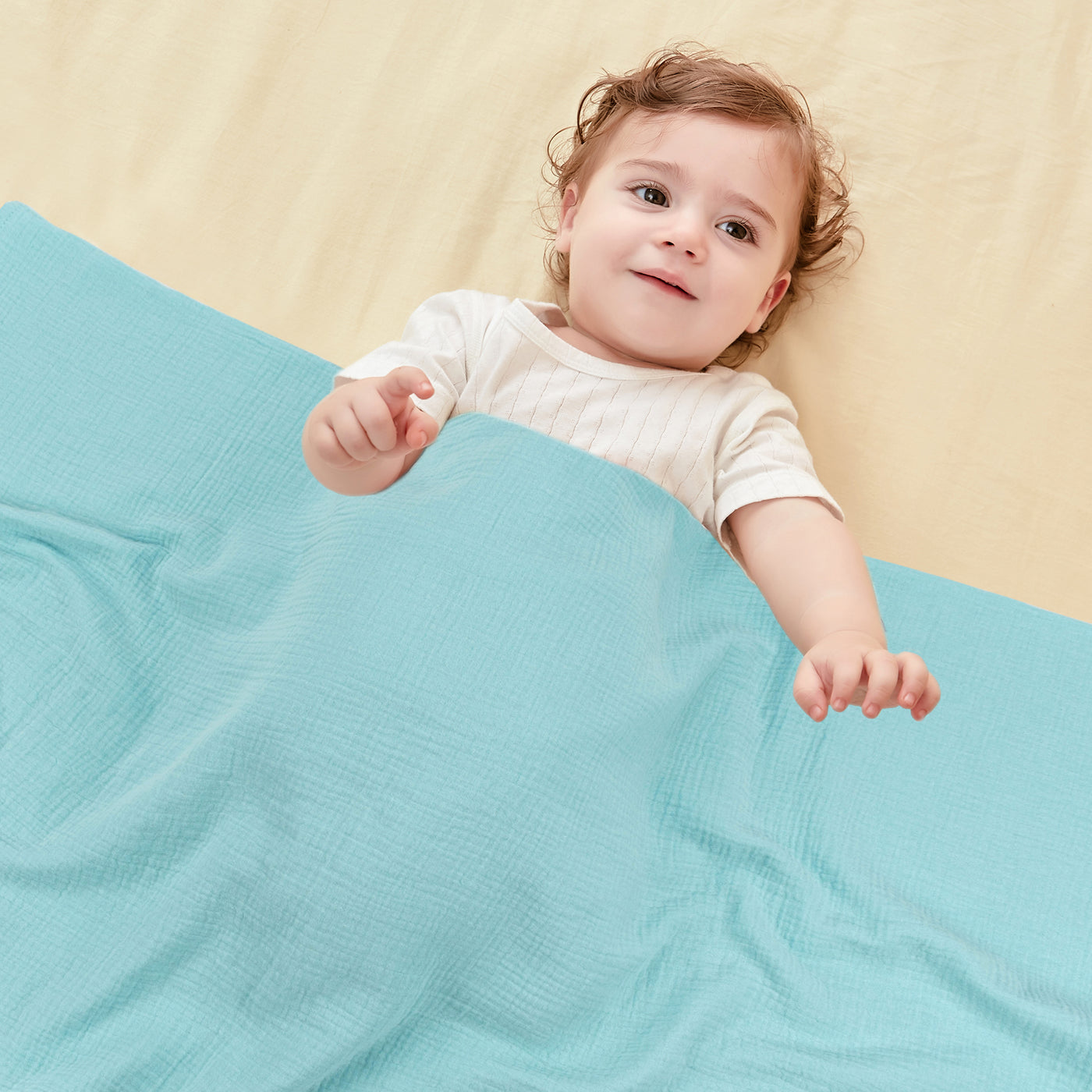 Muslin Swaddle Blankets Baby, 100% Cotton Muslin Baby Blanket for Newborn Boys Girls