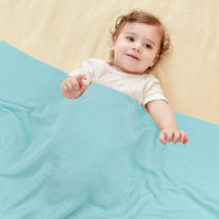 Muslin Swaddle Blankets Baby, 100% Cotton Muslin Baby Blanket for Newborn Boys Girls