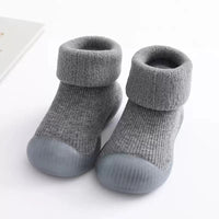 ZIGJOY Toddler Lamb Fleece Padded Floor Socks Shoes