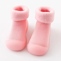 ZIGJOY Toddler Lamb Fleece Padded Floor Socks Shoes