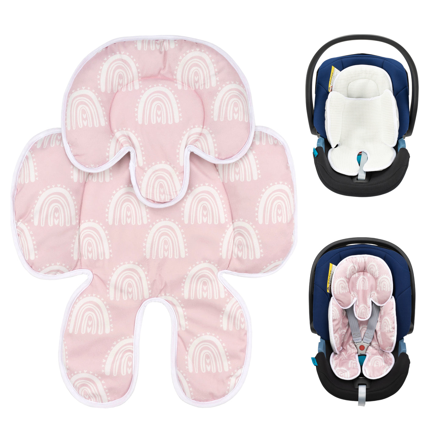 Detachable 2-in-1 Multi-Functional Baby Car Seat Support Newborn to To